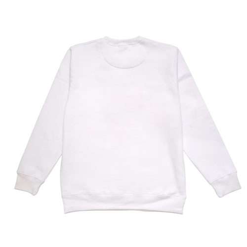 POLERON BELOW COLORS BASIC CREWNECK WHITE