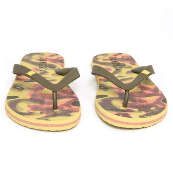 SANDALIA GANGSTA FLIP FLOP CAMO OLIVE