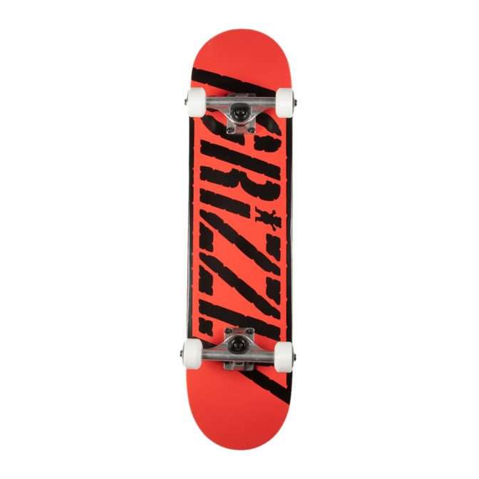 SKATE COMPLETO GRIZZLY SPEED FREAKS ROJO 8