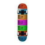 SKATE COMPLETO GRIZZLY THATS THE TICKET COLORES 8