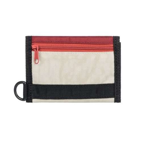 BILLETERA ELEMENT TRAIL WALLET ROJO BEIGE