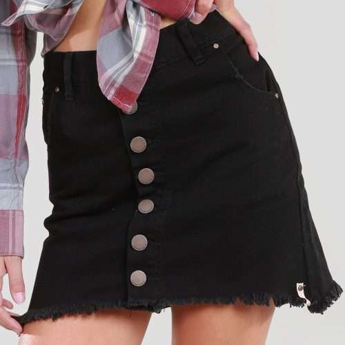 FALDA POLEMIC QS3782 NEGRA