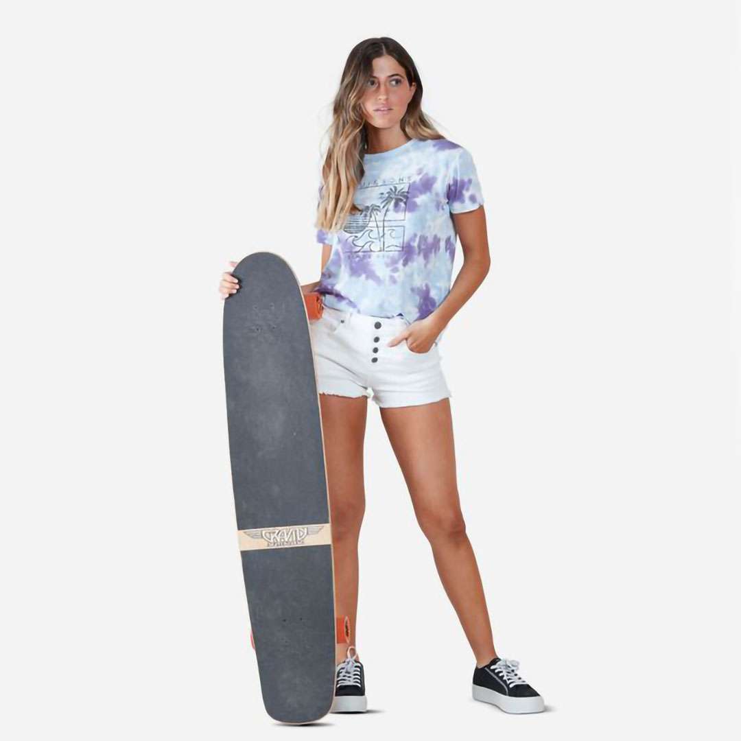 POLERA MAUI MUJER 5P618 TIE DYE Morada