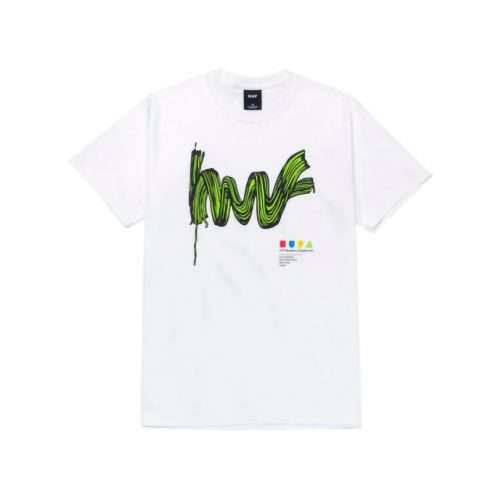 POLERA HUF HOMBRE STROKE OF GENIUS SS Te White