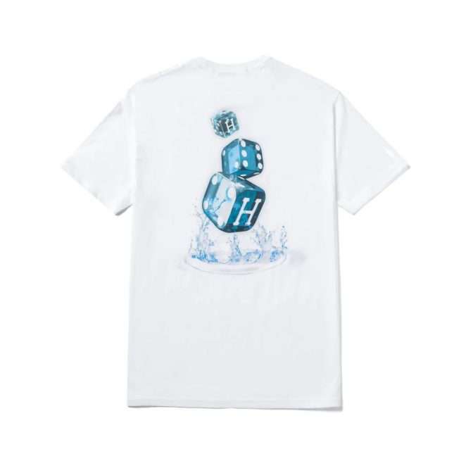 POLERA HUF ICE DICE S/S TEE WHITE