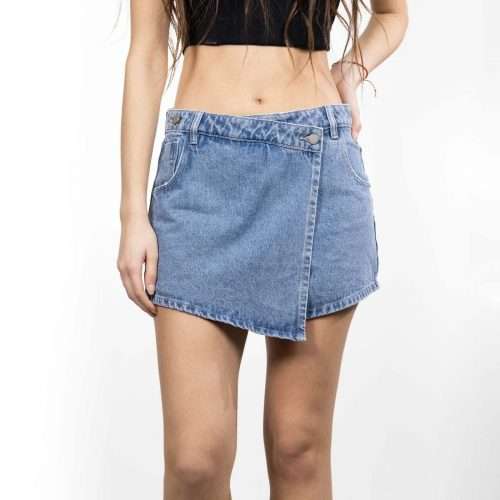 SHORT FALDA POLEMIC TS3799 Demin azul